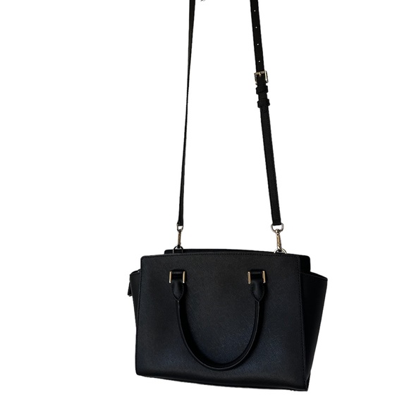 MICHAEL KORS Selma Medium Saffiano Leather Cossbody Bag EXCELLENT CONDITION - Picture 4 of 15